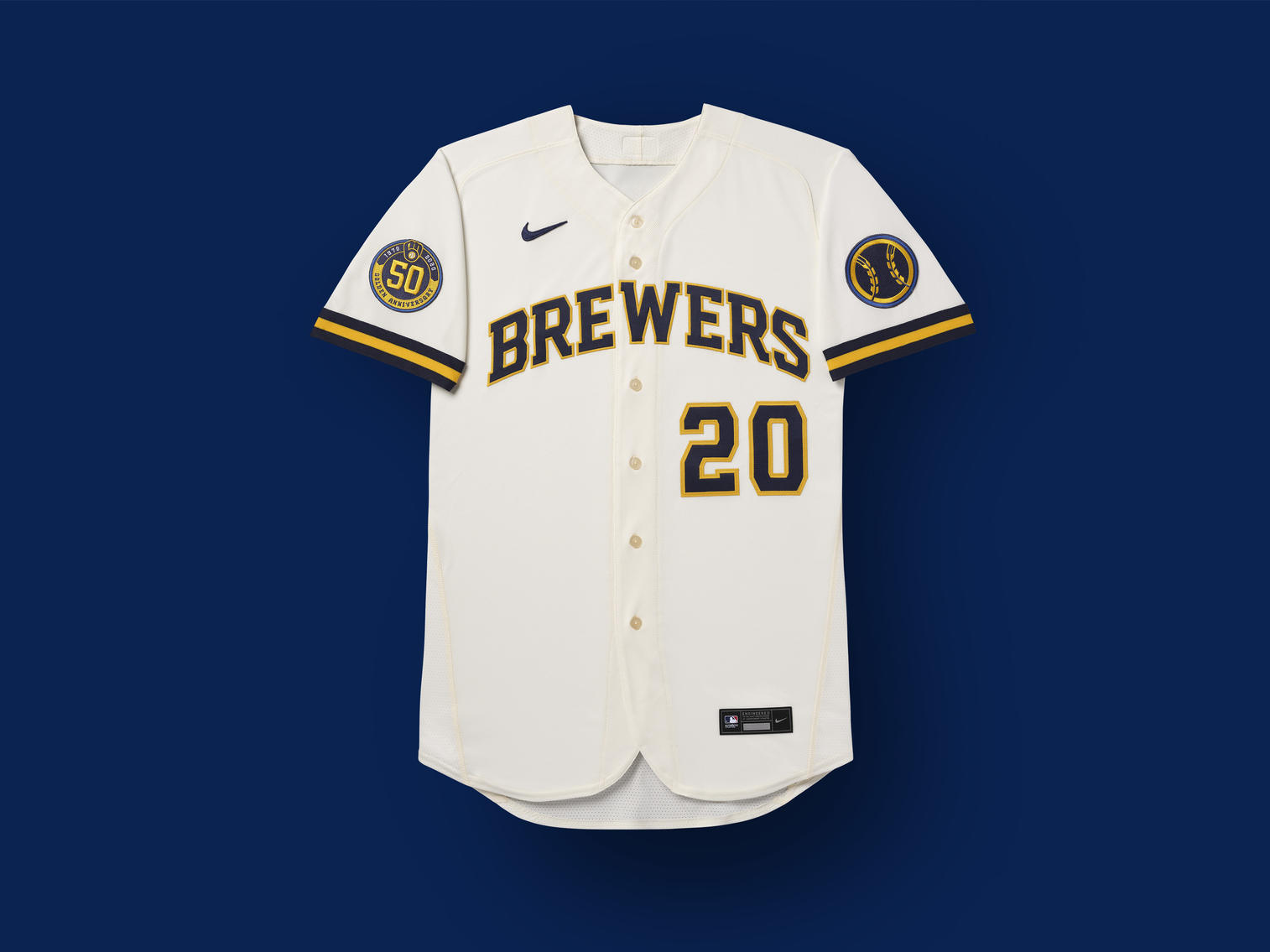 brewers uniforms 2020