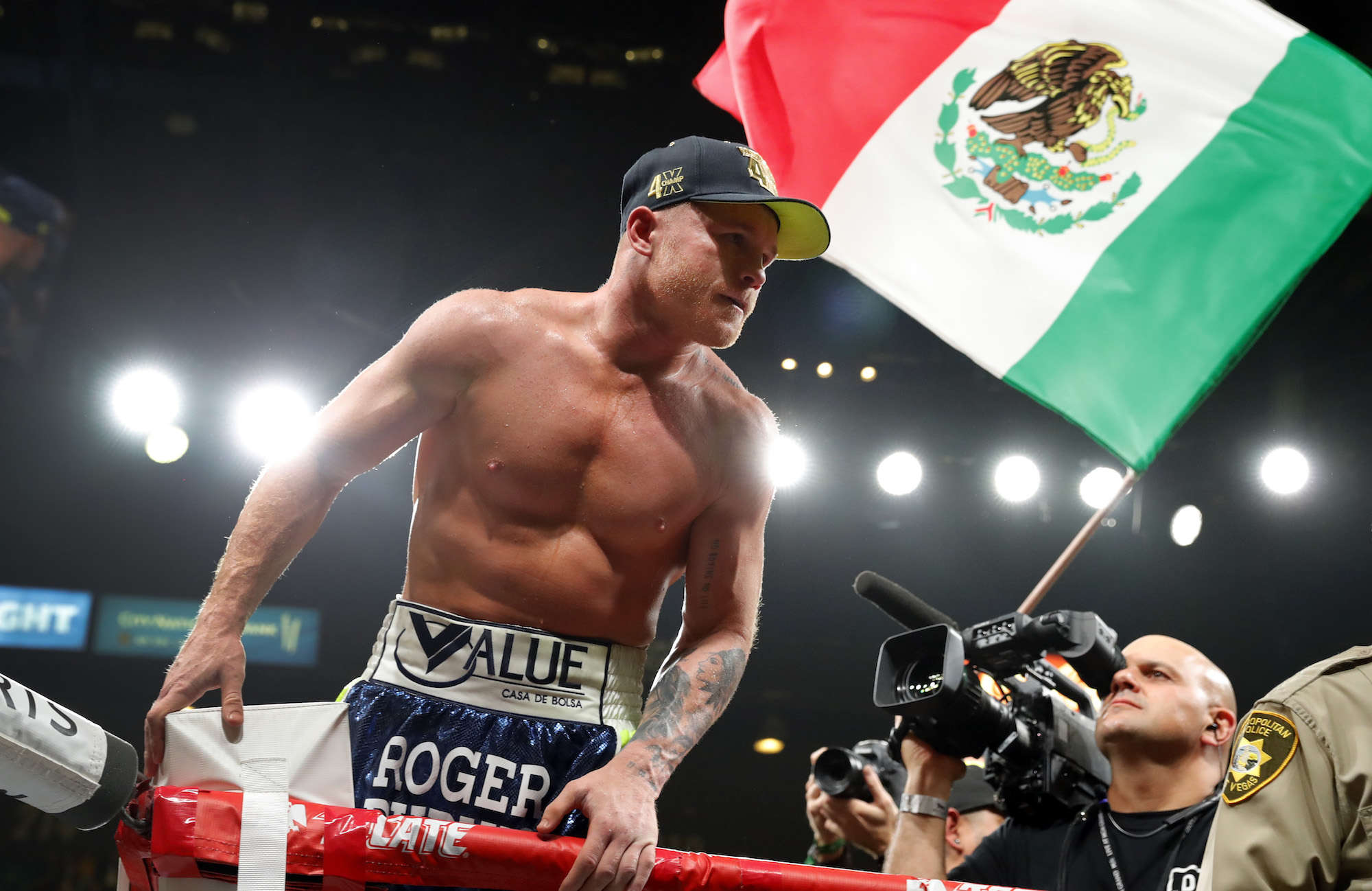 1 Saul 'Canelo' Alvarez — 53 wins (36 knockouts) against one loss and