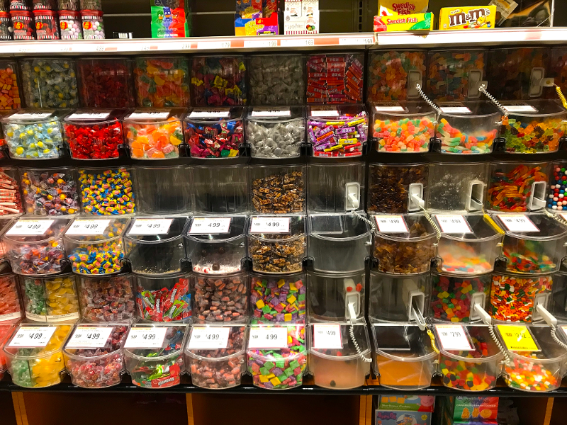 Wegmans' famous candy aisle was found at the suburb location but ...