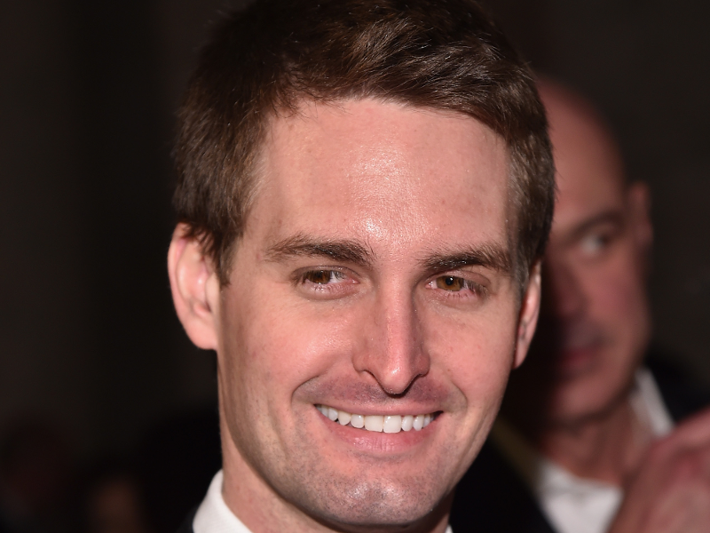 Evan Spiegel, 29, has a net worth of $3.6 billion. He's the cofounder ...