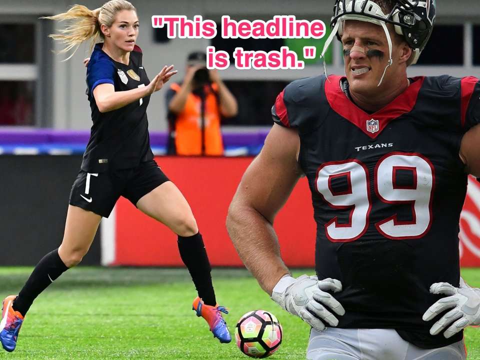 Texans' J.J. Watt excited for Kealia Ohai following trade to Chicago