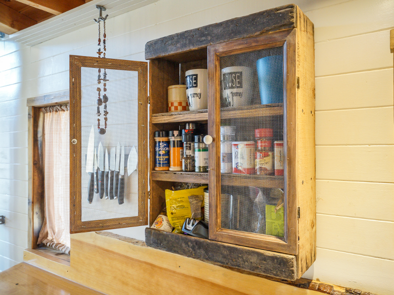 She Opted For Open Shelving In The Kitchen Which She Said Can Help The Area Feel Larger 7014