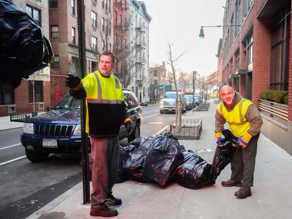 A day in the life of New York sanitation workers, who get up at 330 a