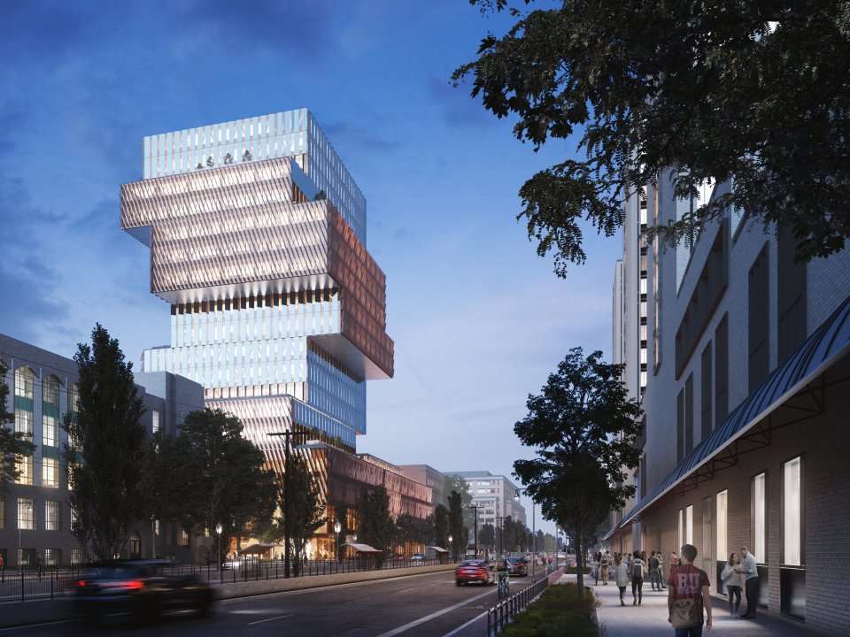 Boston University is building an enormous new building that looks like ...