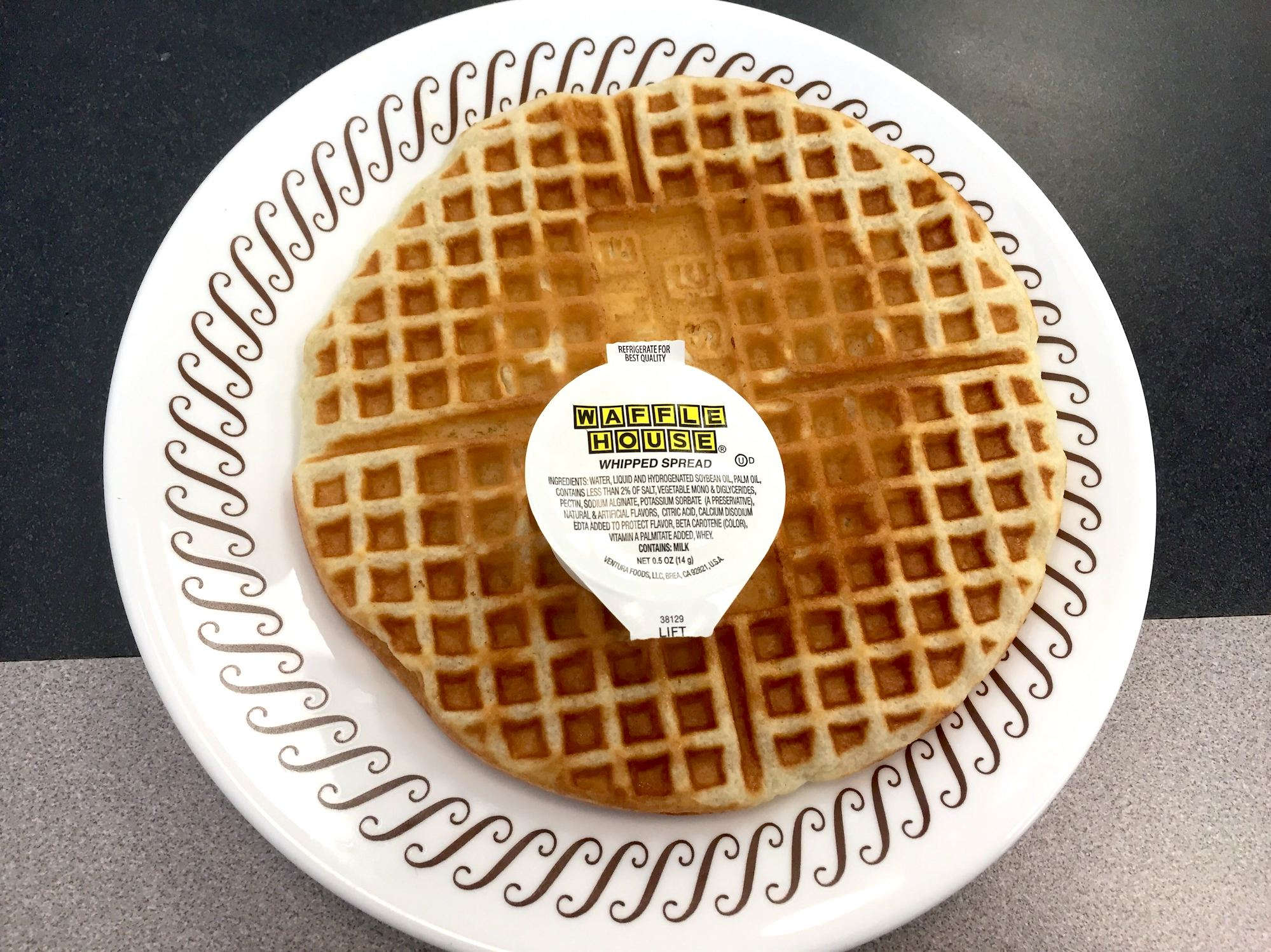 There is no such thing as “too many cups”, waffle house waffle sandwich