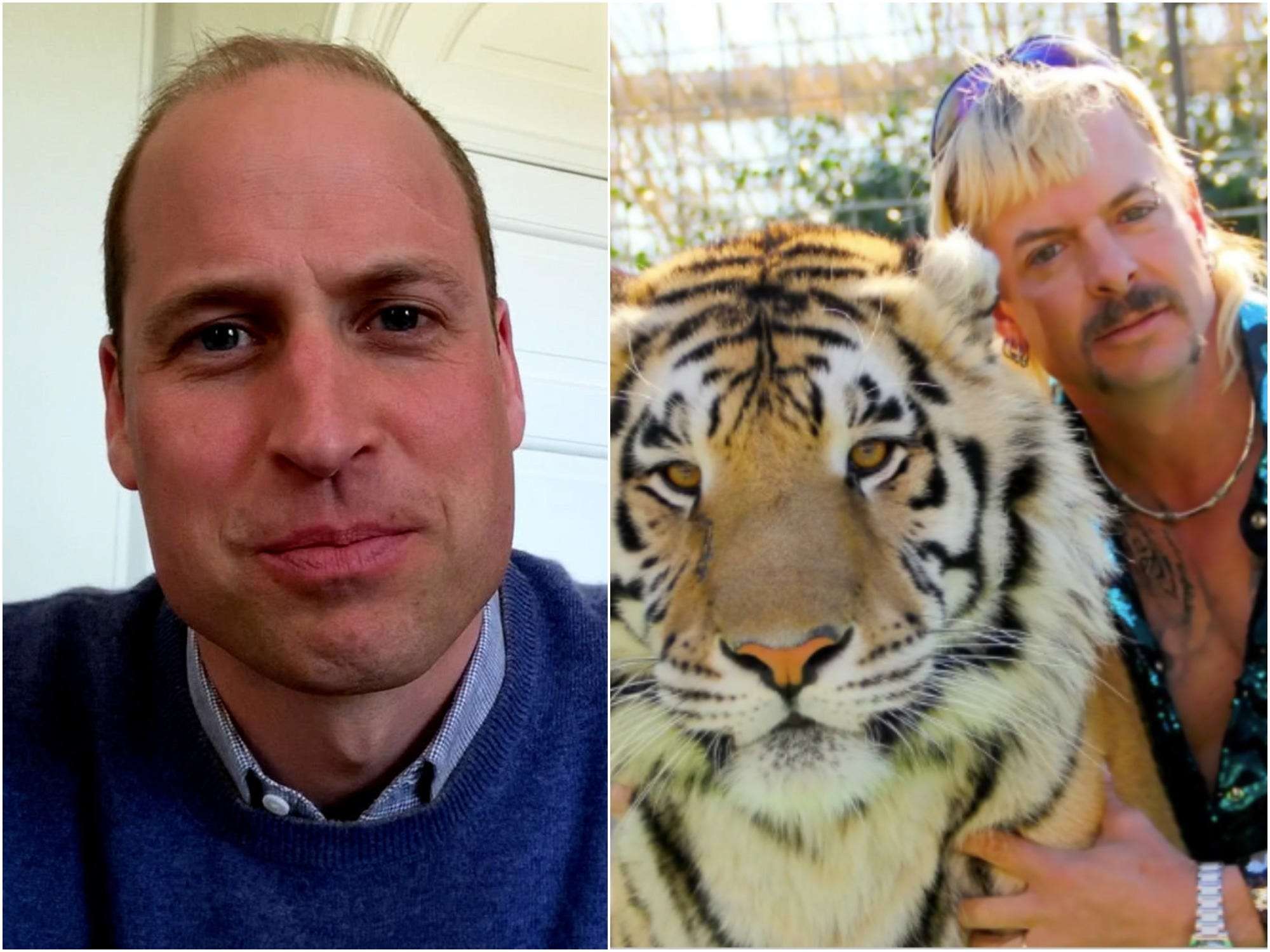 Prince William Jokes He Avoids Tiger King Since It S About