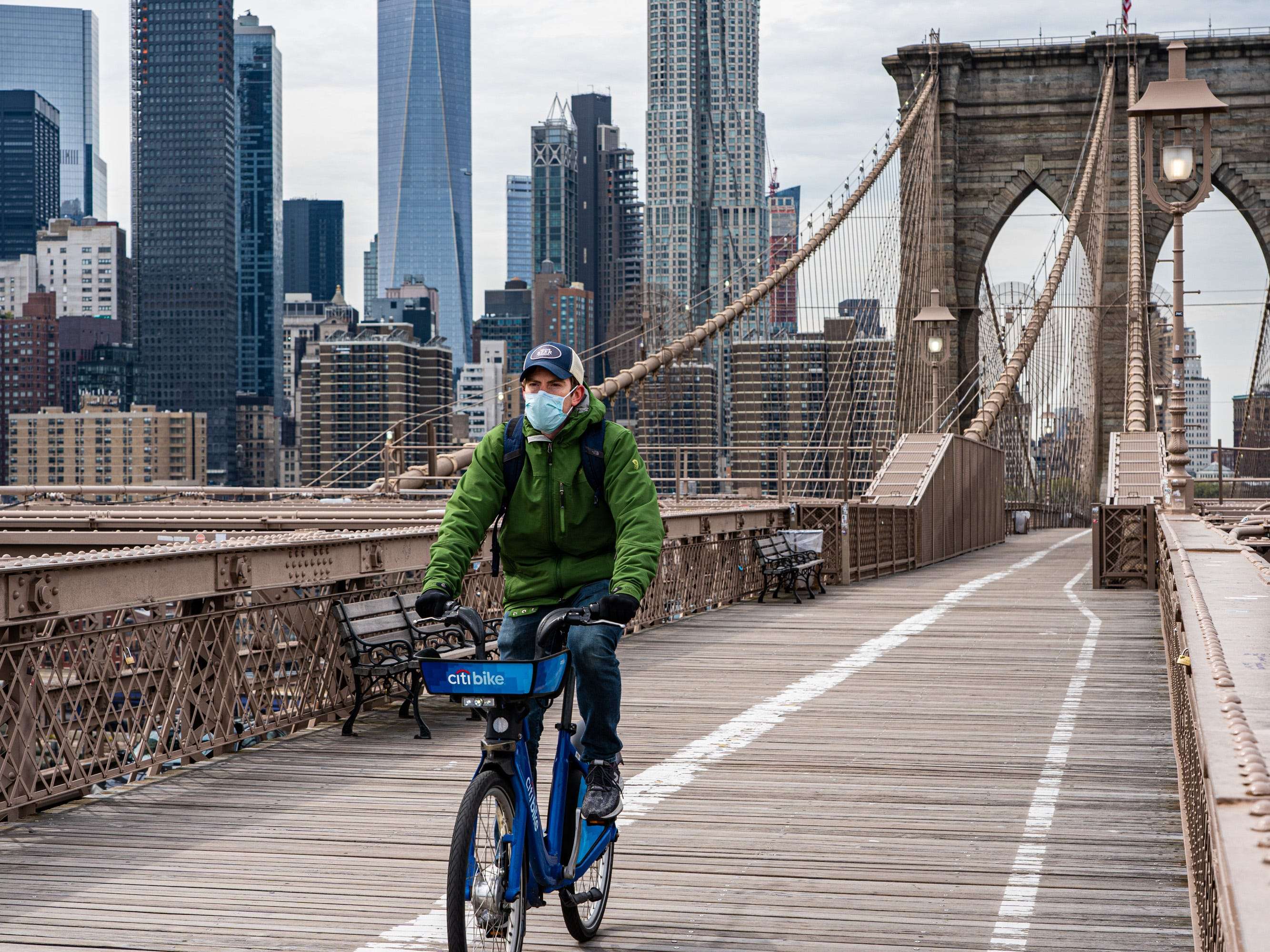 bike lane brooklyn bridge