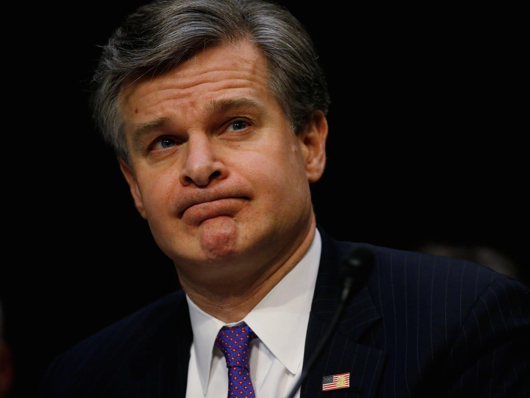 FBI Director Christopher Wray Says Tech Companies Should Let Law ...