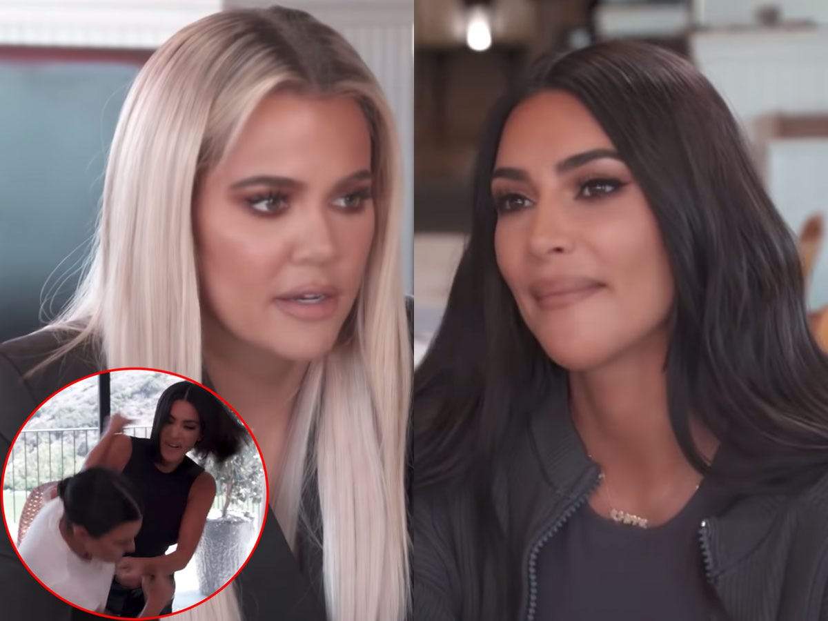 Khloe Kardashian thinks Kourtney only apologized to Kim after their ...