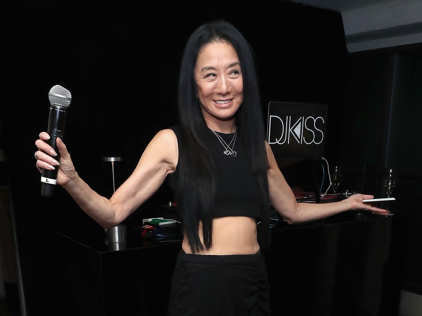 How does bridal queen Vera Wang keep a toned body at 70?