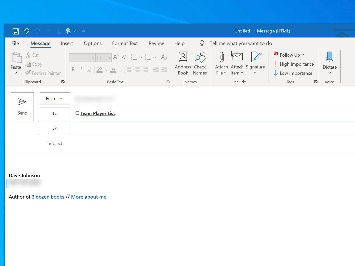 How To Create Group Email In Outlook On Iphone Printable Forms Free 