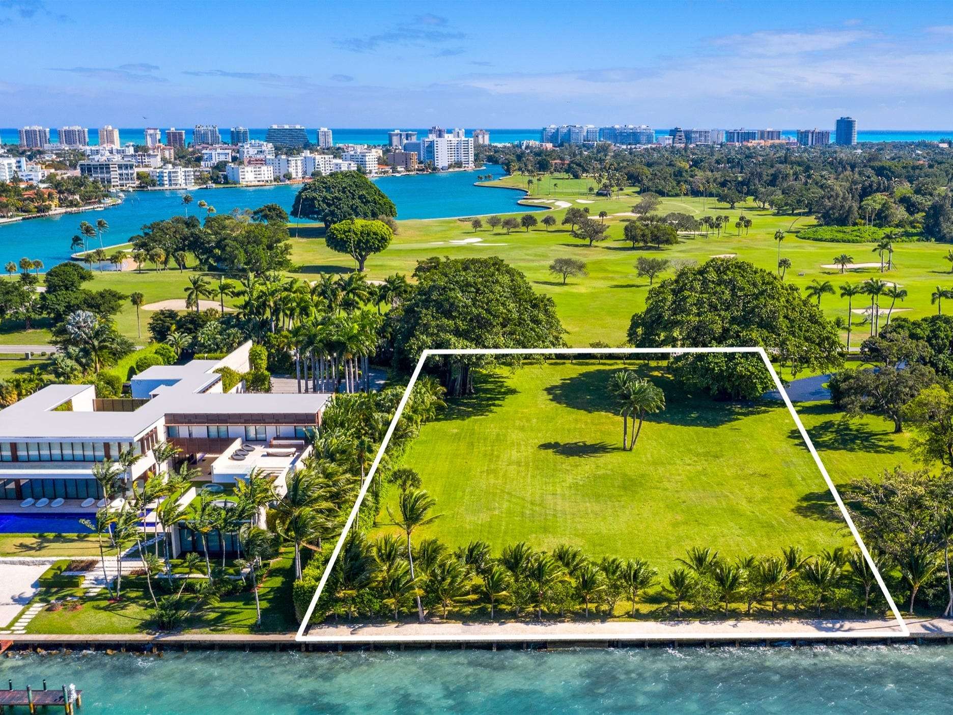 An Empty Lot On Miami's 'Billionaire Bunker' Is Listed For $32 Million ...