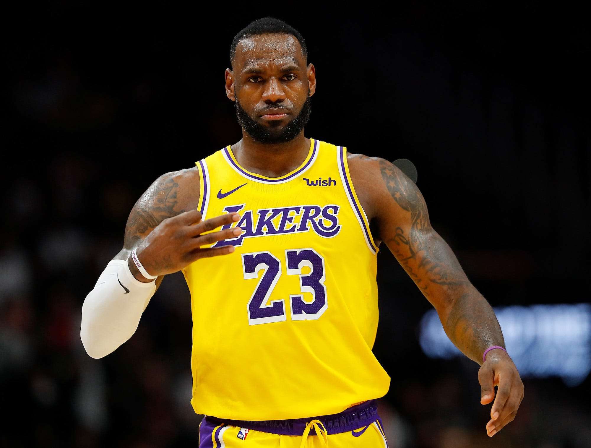 LeBron James is holding private on-court workouts for his Los Angeles ...