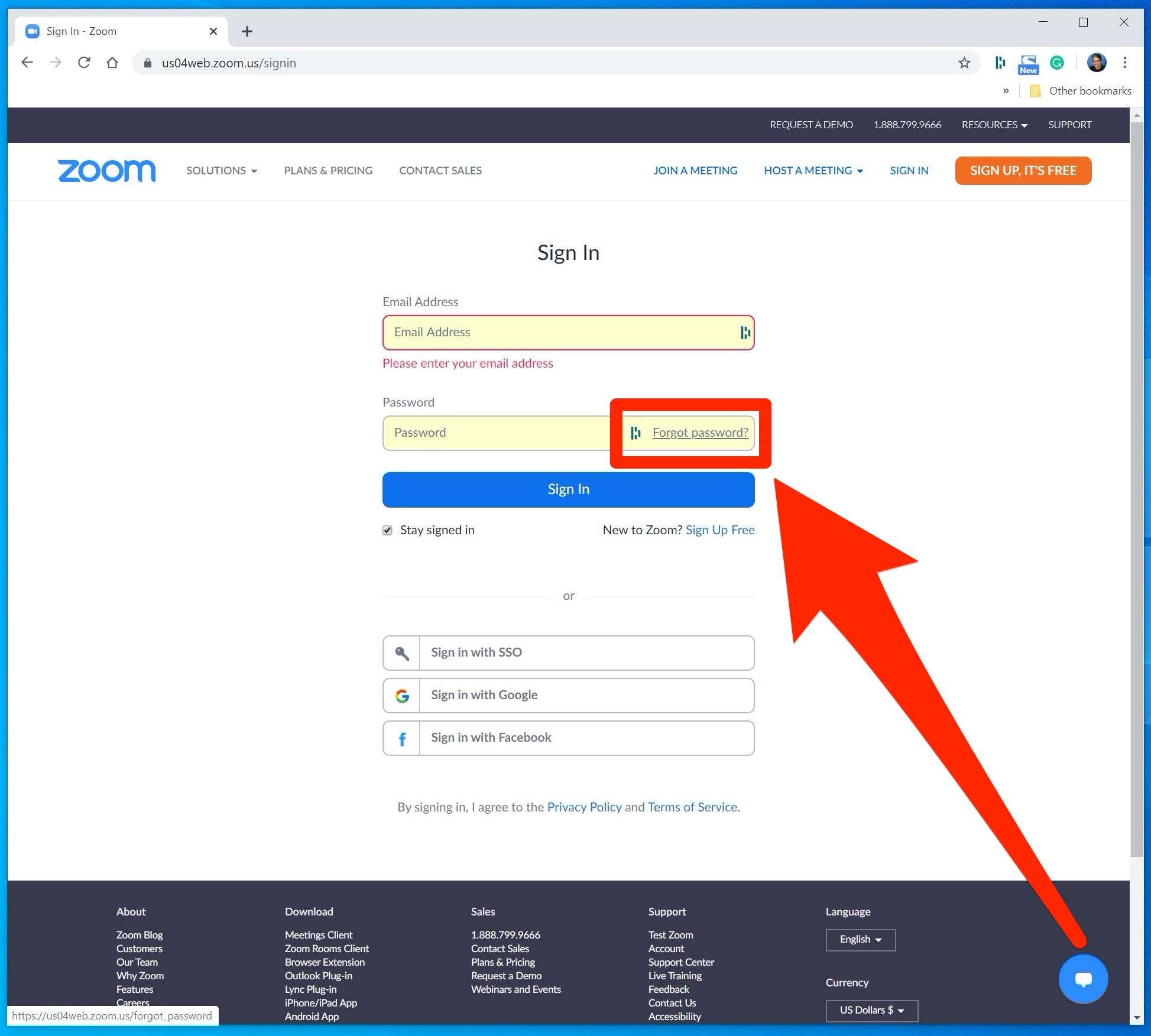 zoom with meeting id and password