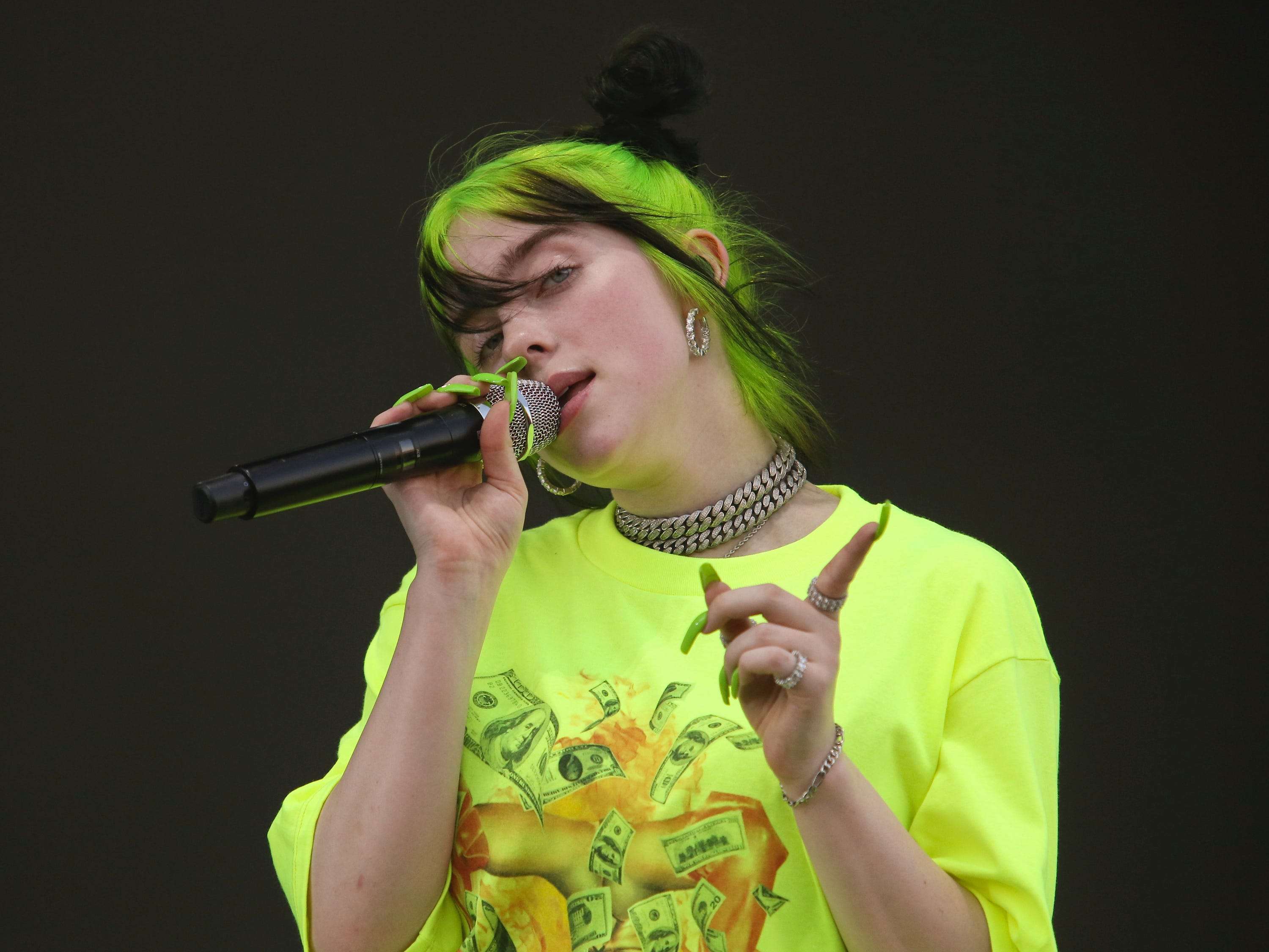 Billie Eilish says her body image issues are the result of not feeling ...