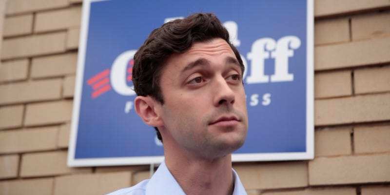 Jon Ossoff Wins Georgia S Democratic Primary For Us Senate To Face David Purdue In The Fall Business Insider India