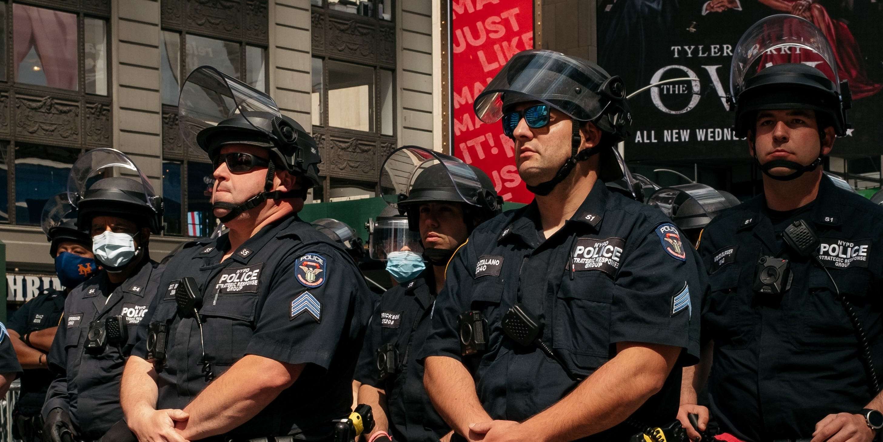 'They are blatantly snubbing us': Protesters feel at risk as some NYPD ...