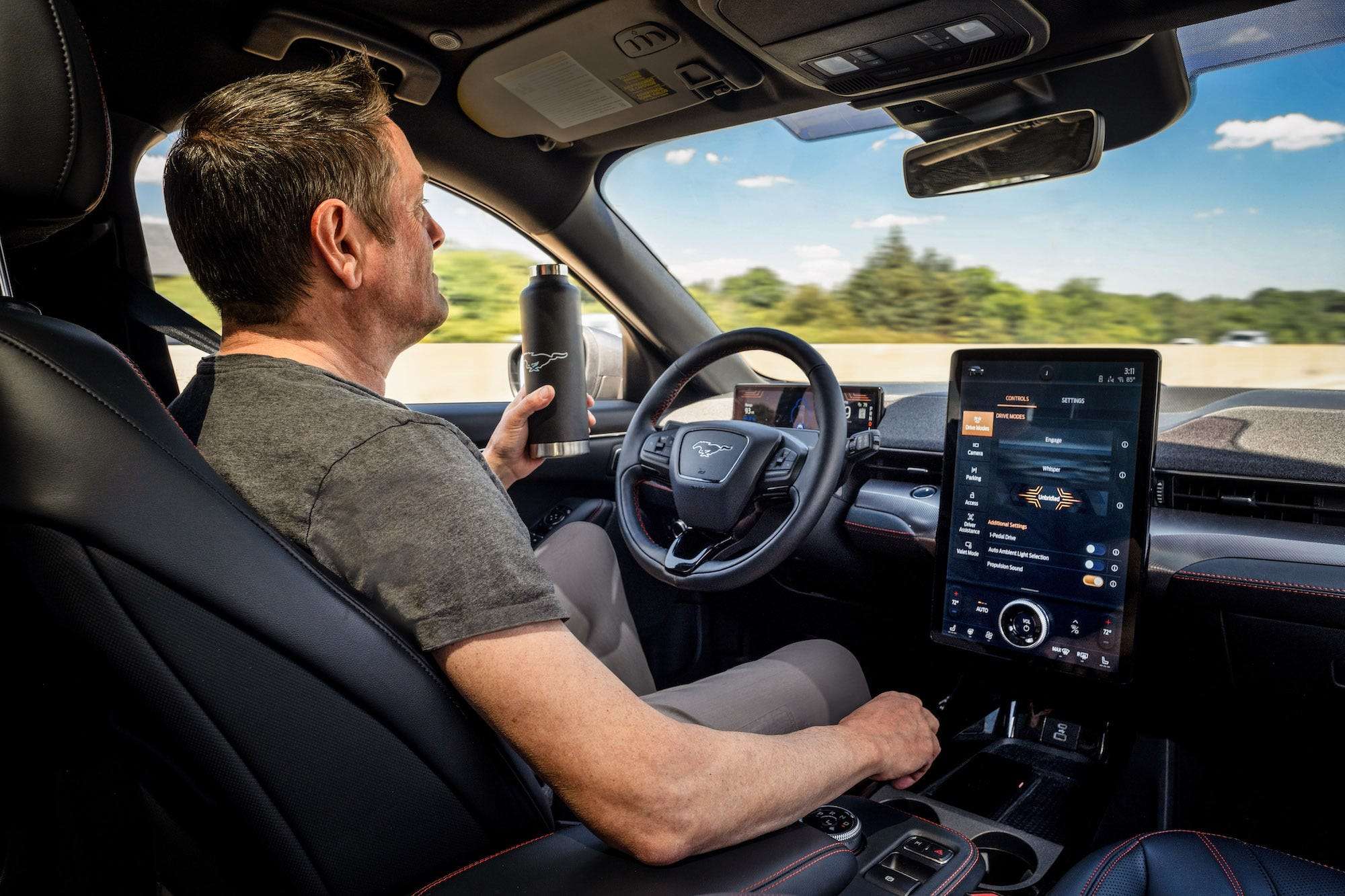 Ford's allelectric Mustang MachE will have a handsfree driving mode