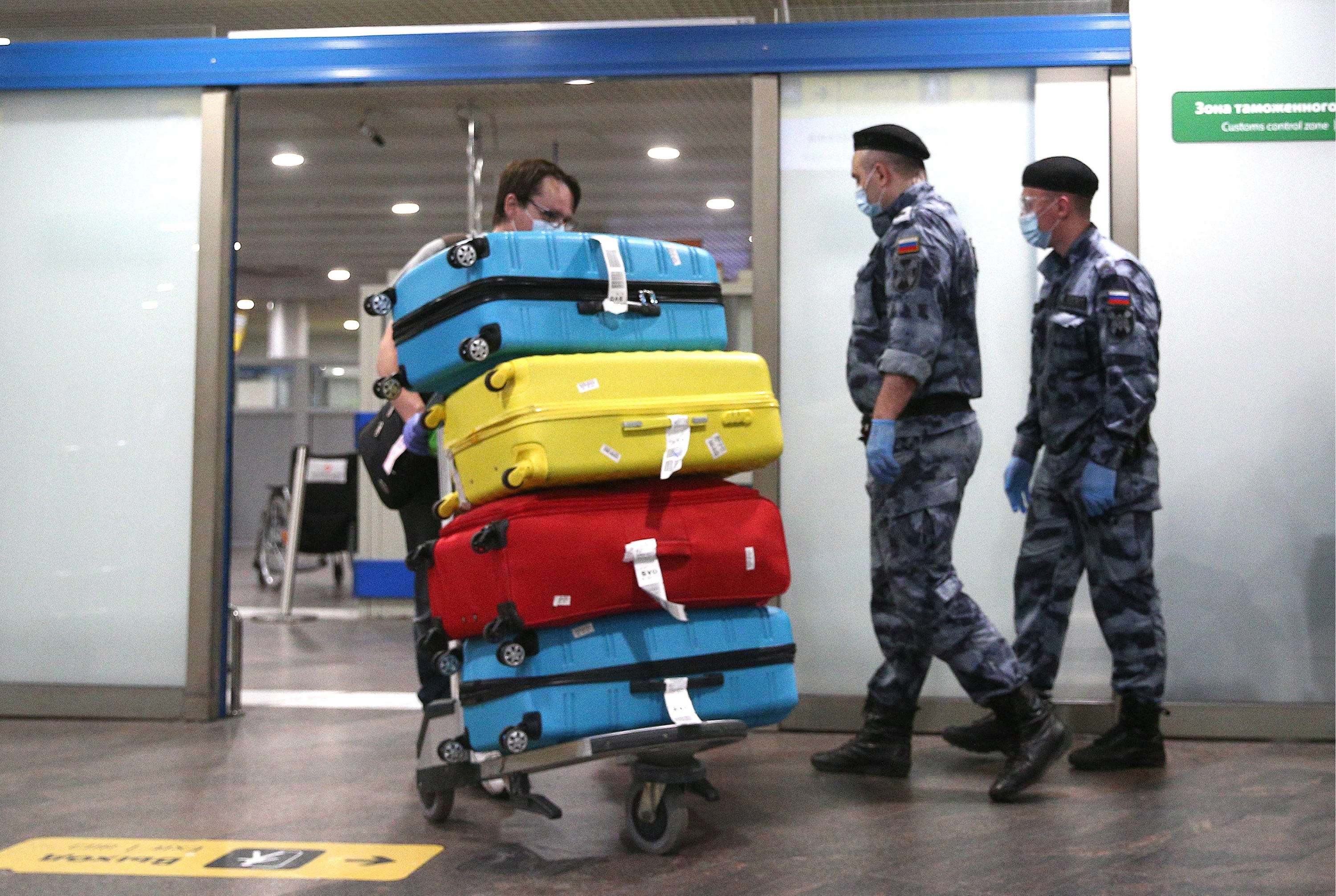 norwegian air military baggage