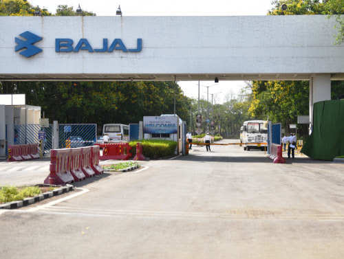 bajaj motors share price