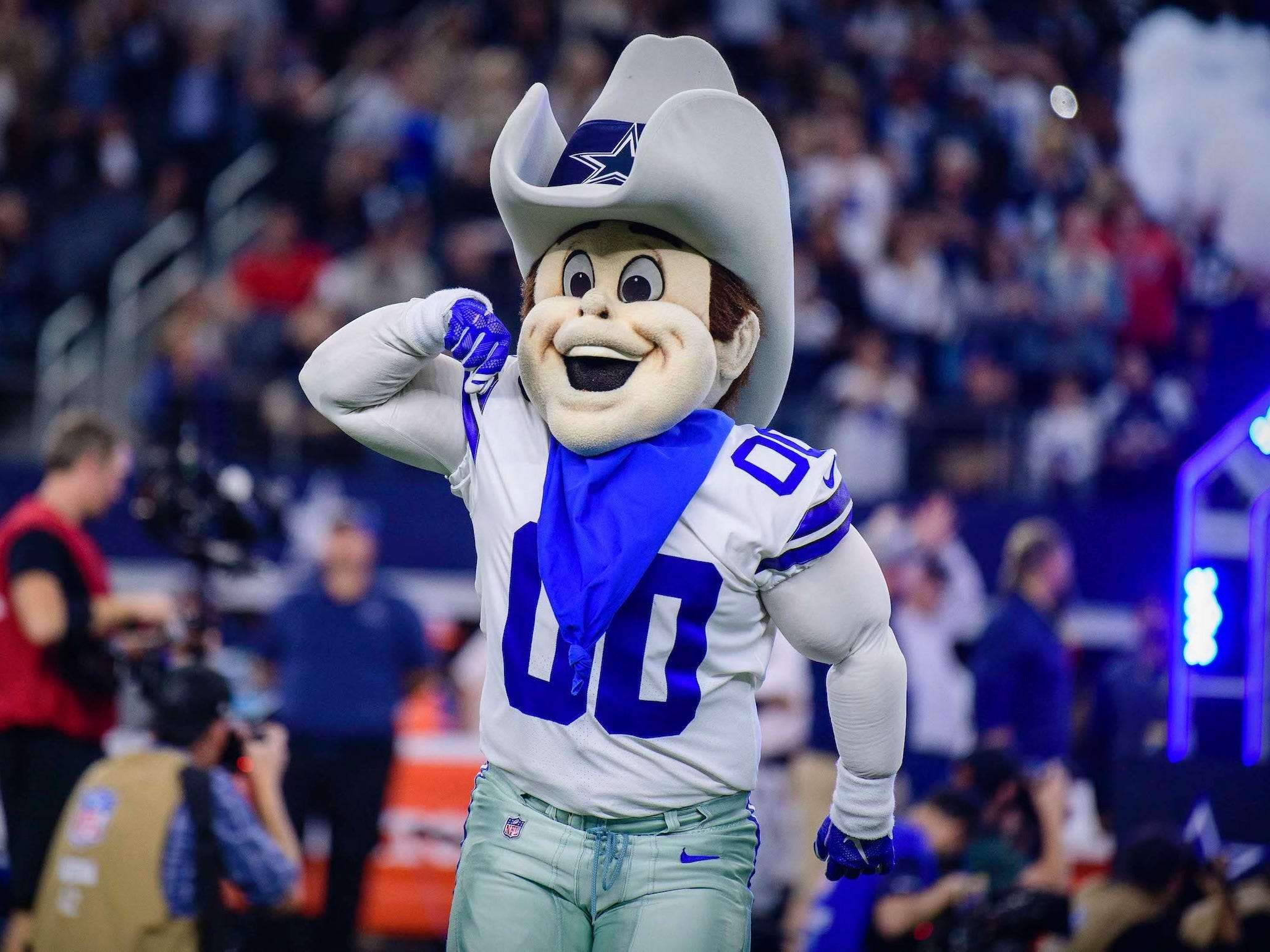 Mascot Rowdy has an image problem