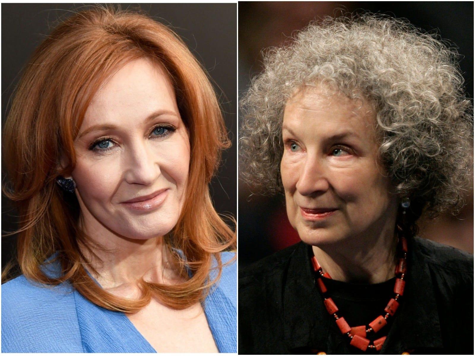 JK Rowling and Margaret Atwood among signatories of a controversial ...