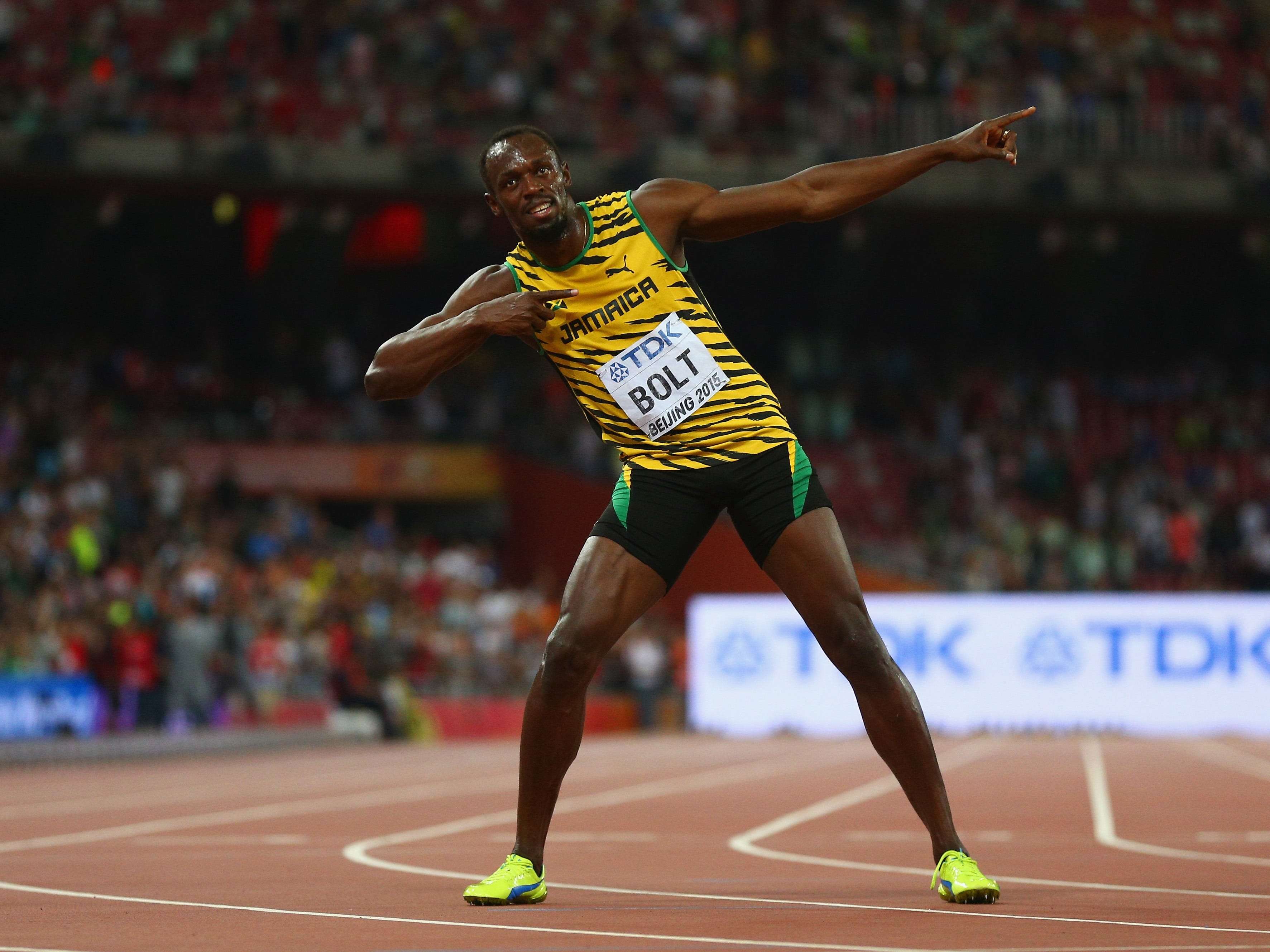 Sprinter Usain Bolt gave his daughter, Olympia Lightning Bolt, a name ...