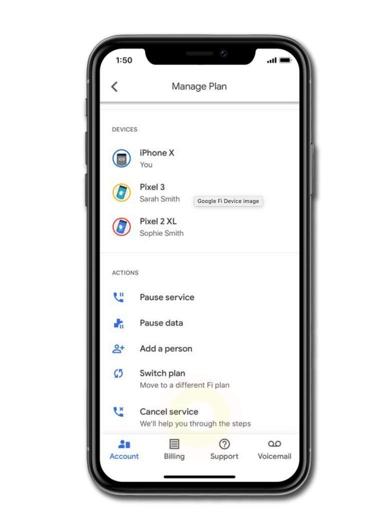 google wireless service plan