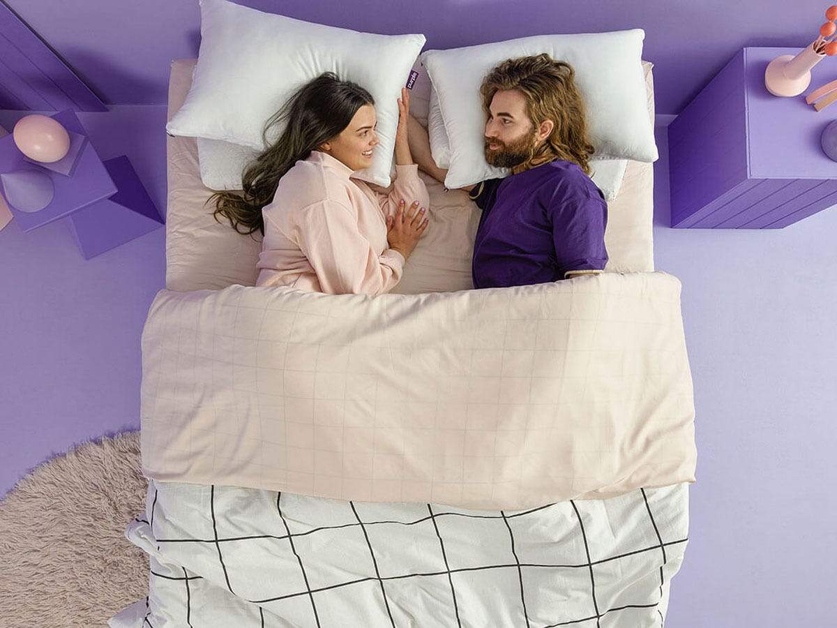 purples mattress and intelibed