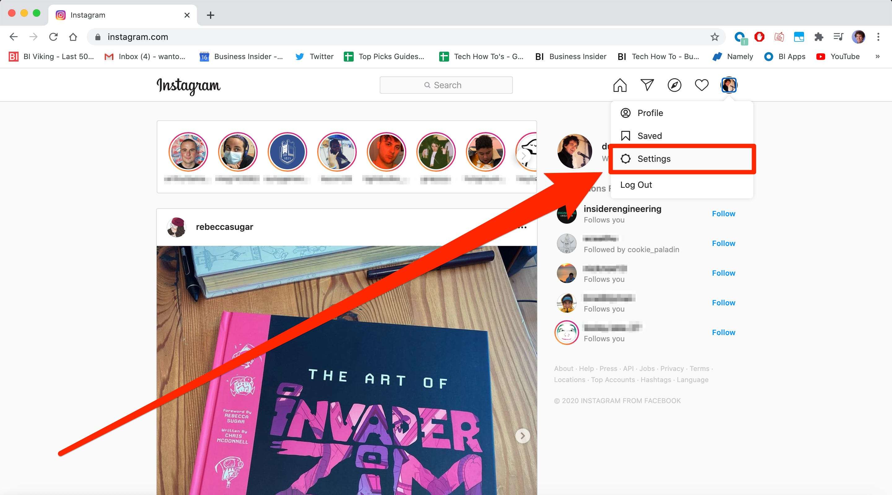 How to download your Instagram data and get a file with all of your
