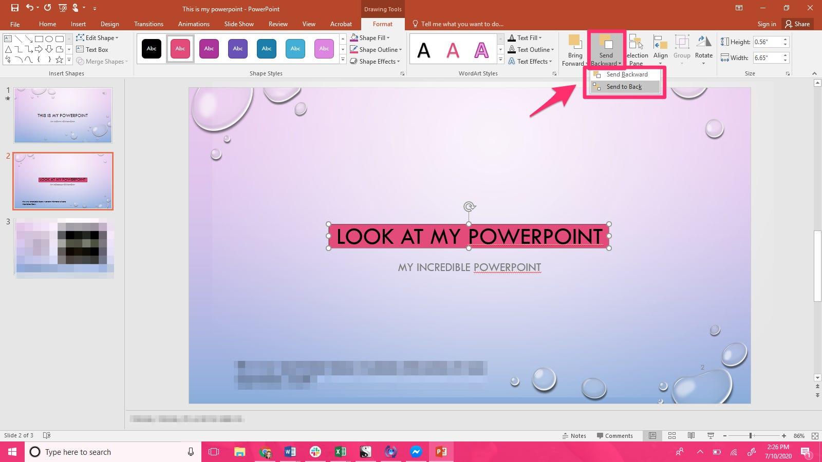 how to highlight area of picture in microsoft powerpoint