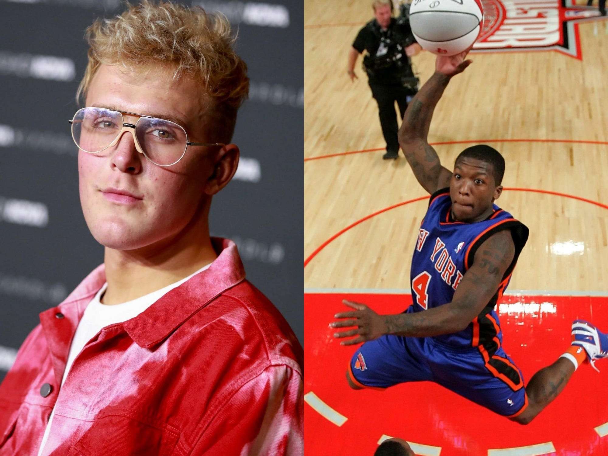 YouTuber Jake Paul and former NBA guard Nate Robinson will ...