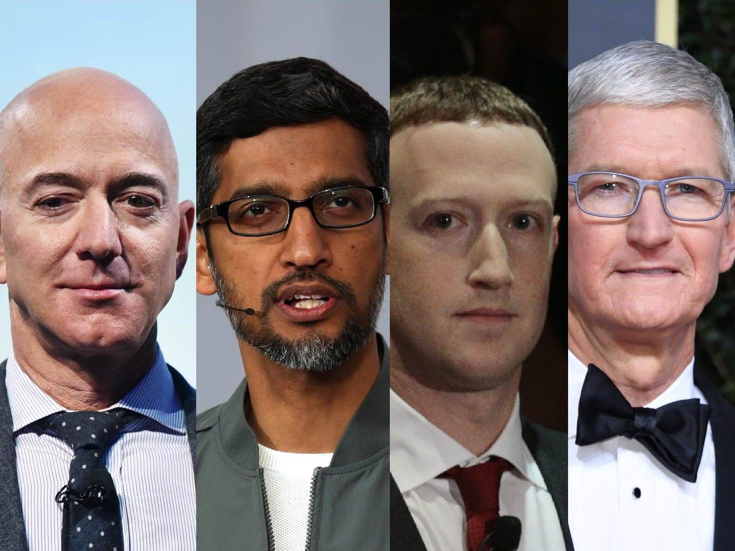 The Leaders Of The World's Most Powerful Tech Companies — Apple, Amazon ...