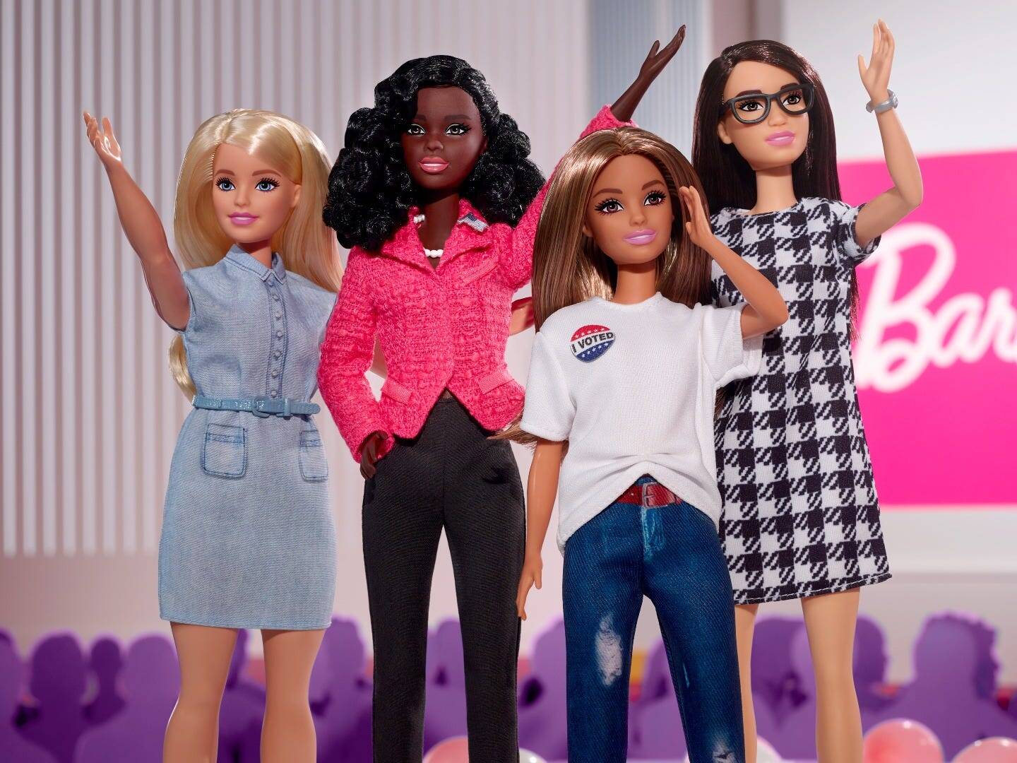 Mattel just launched a line of politically themed Barbies, including a ...