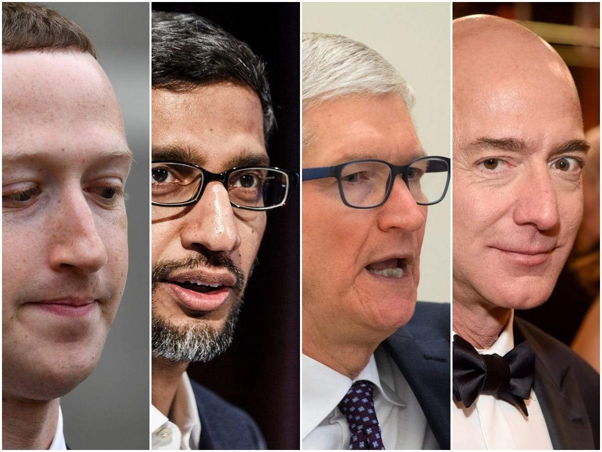 The Big 4 Tech Companies Amazon Apple Facebook And Google Worth 5 Trillion Combined Just Crushed Their Earnings Reports Business Insider India