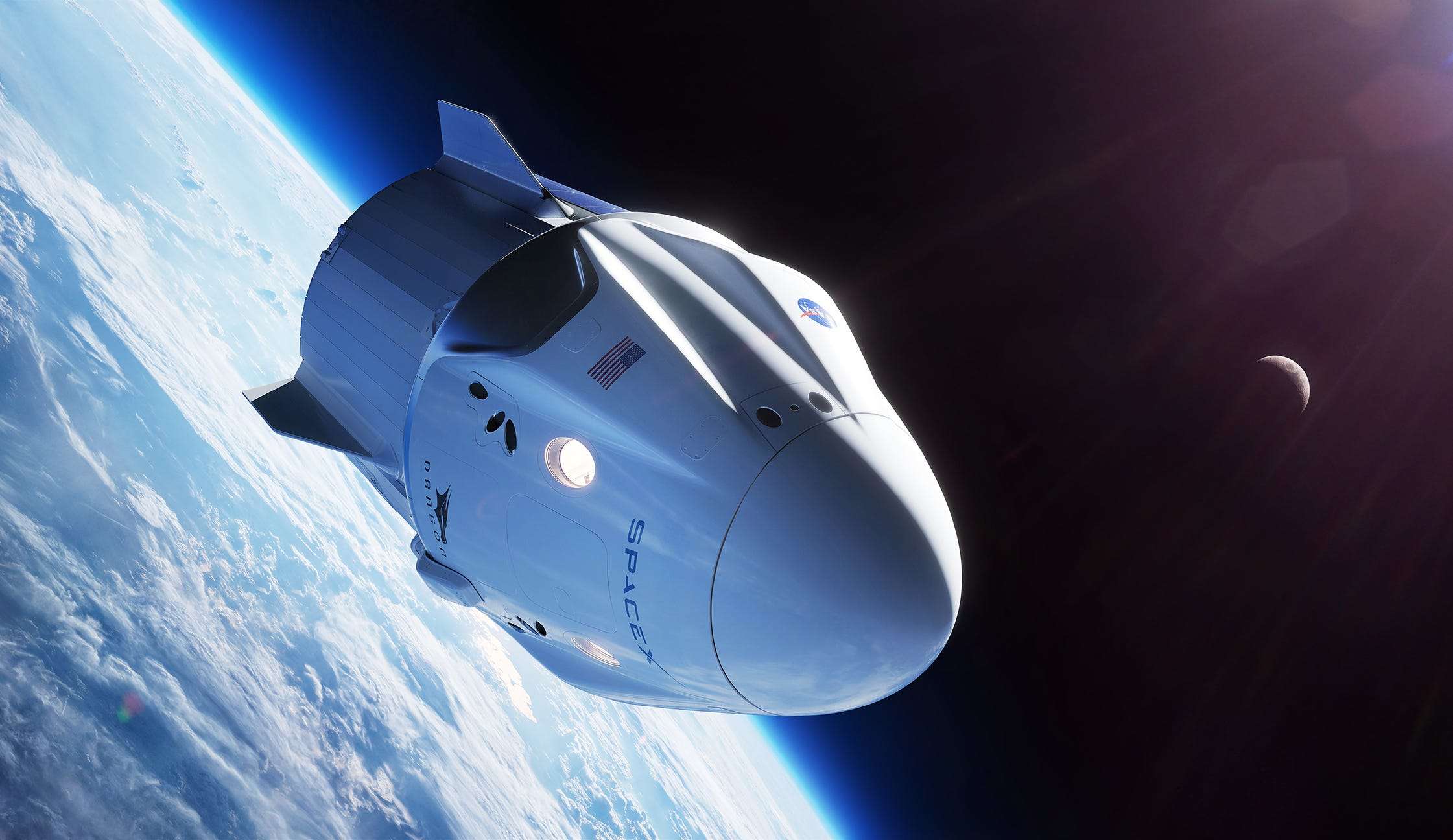 Watch Live 2 Nasa Astronauts Just Made A Fiery Return To Earth Aboard Spacex S New Crew Dragon Ship Business Insider India