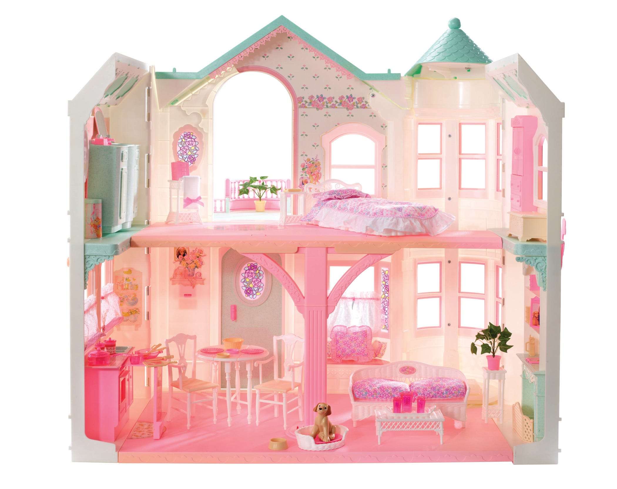 cinderella barbie dream house