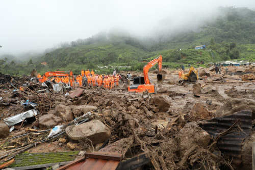 So far, landslide in Kerala's Idukki district has taken 43 lives ...