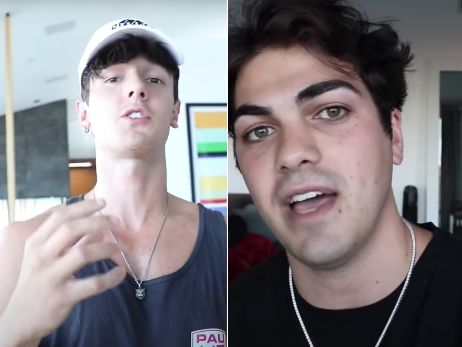 Influencer Bryce Hall challenged Hype House's Thomas Petrou to a ...