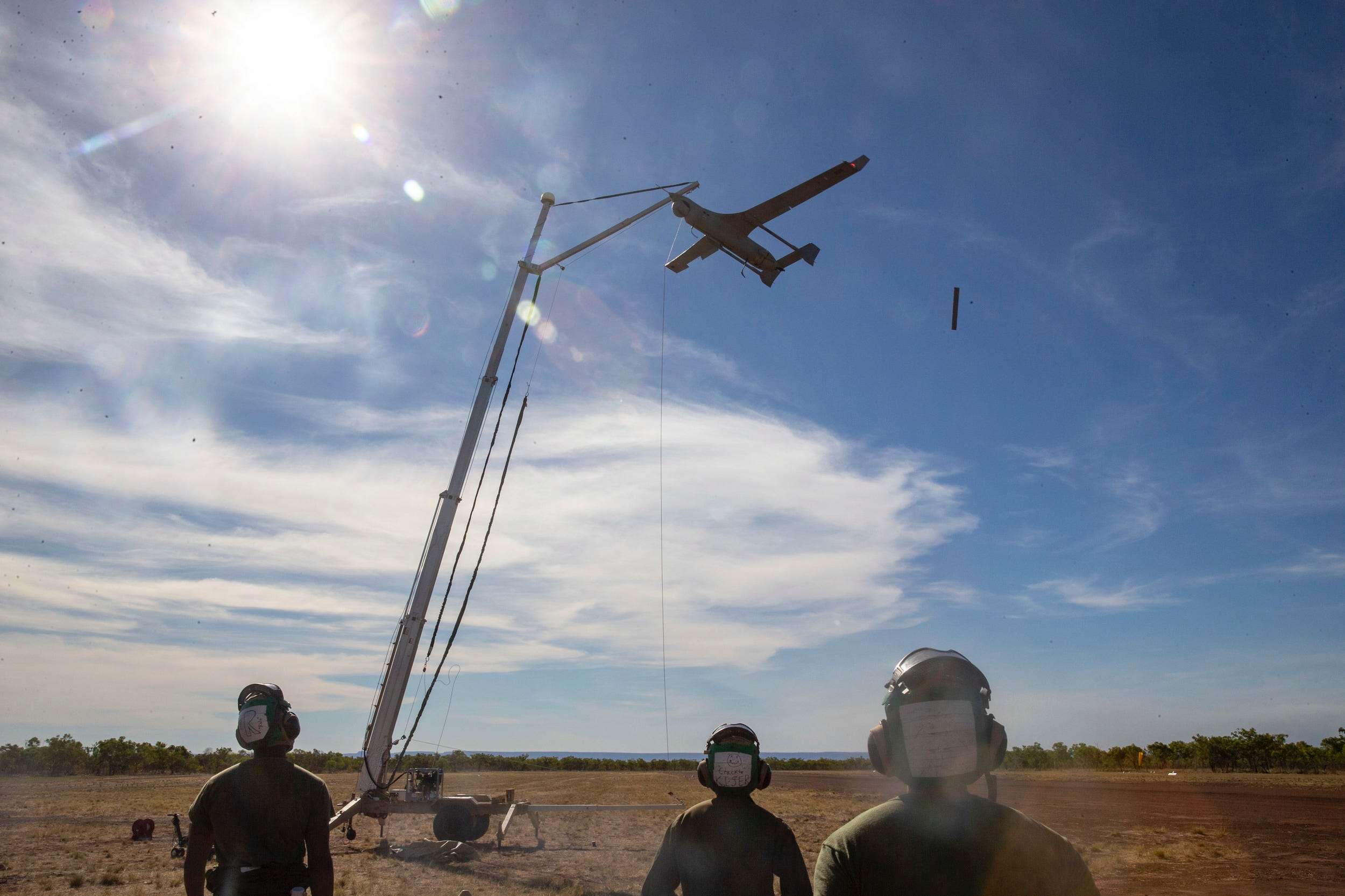 Marines flew their 'eye in the sky' in Australia for the first time ...