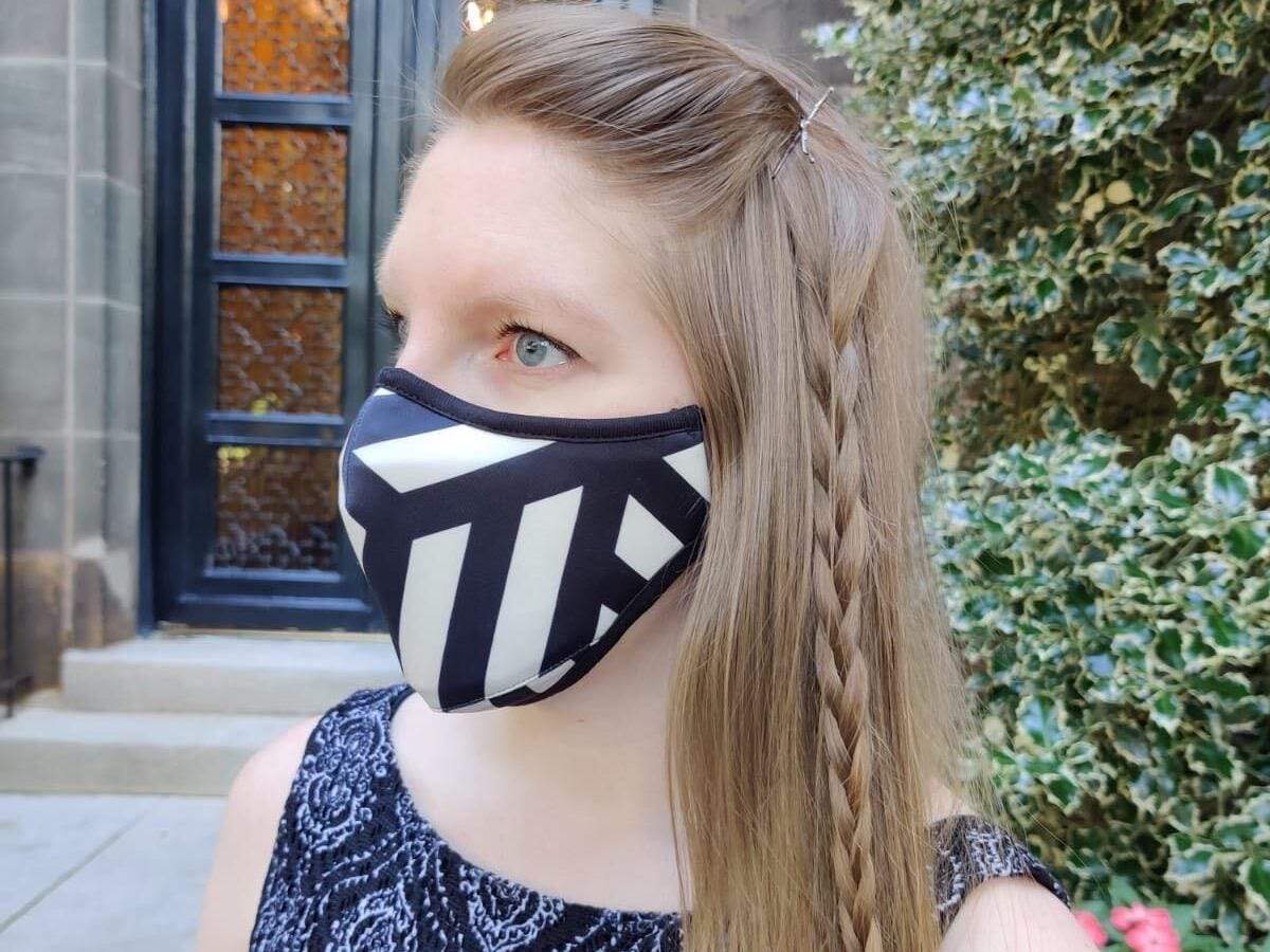 Geometric Recycled Plastic Face & Sun Mask + 2 Filters – PADI Gear