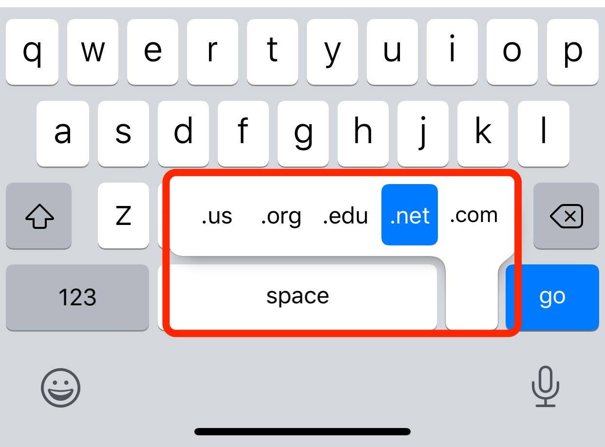 iphone keyboard shortcuts reappear