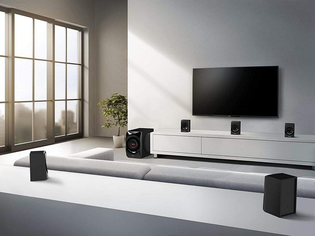 Home theatre store for led tv