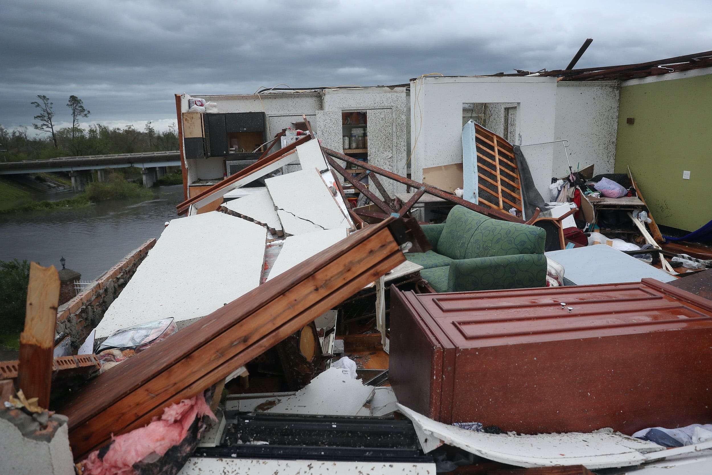 Photos Show The Aftermath Of Hurricane Laura, Which Made Landfall As A ...