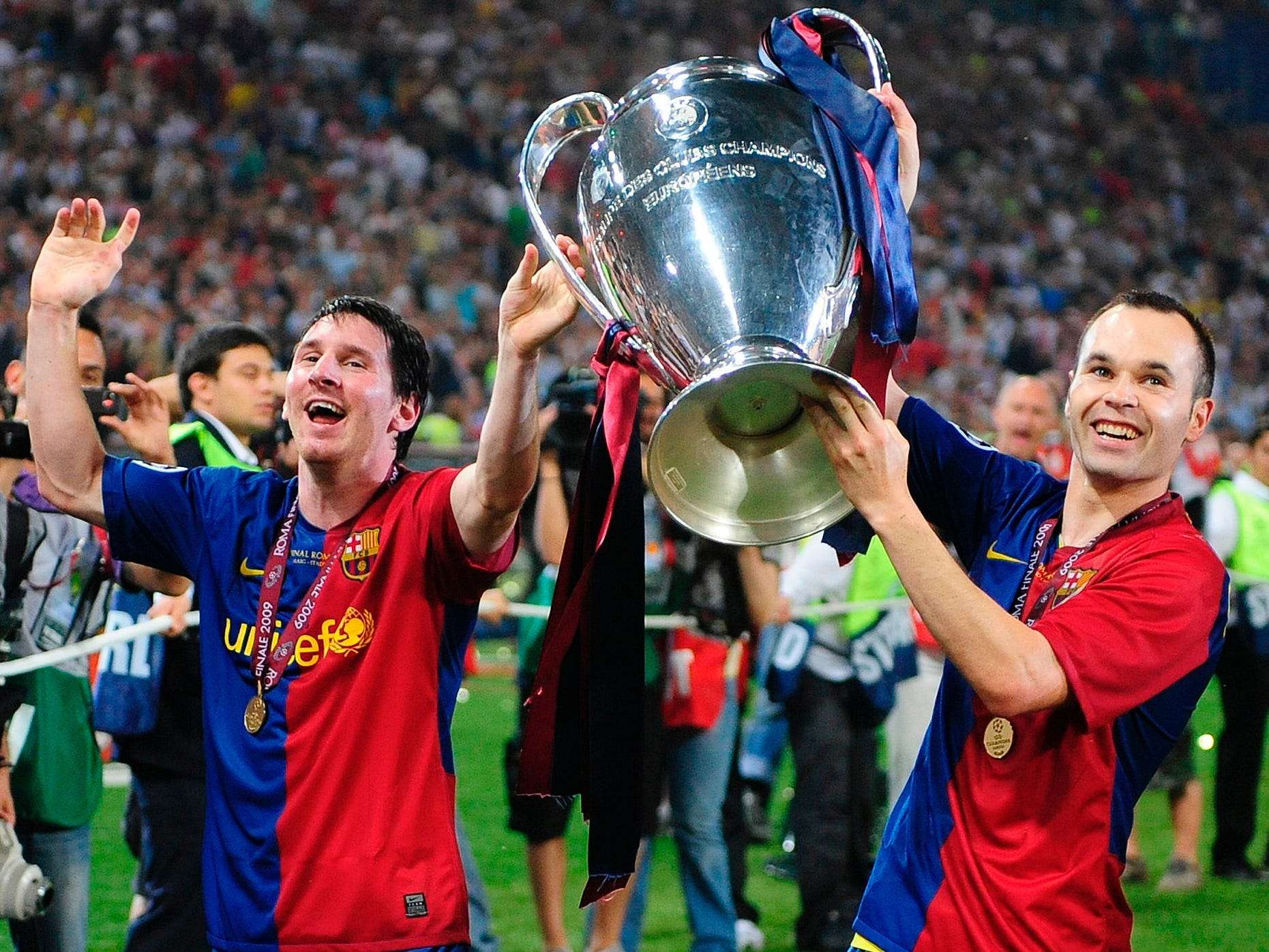 Watn 2009 Barcelona Starters That Earned 6 Trophies In Calendar Year