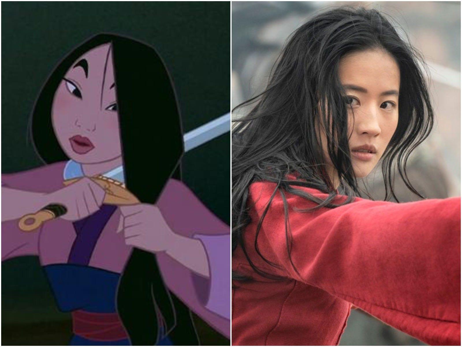 Ming-Na Wen, the actress who voiced Mulan in the 1998 animated original, pl...