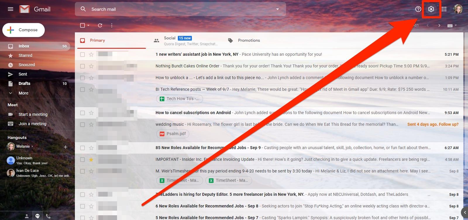 max size email for gmail