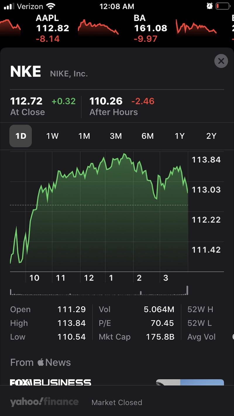 How To Read The Stock App On Iphone