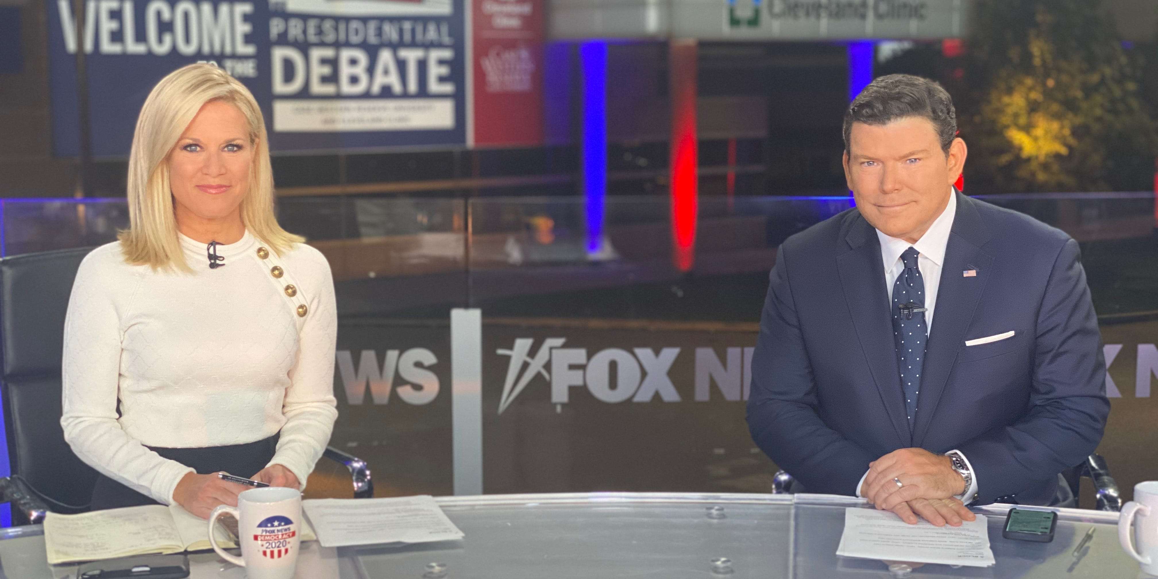 Fox News Bret Baier And Martha Maccallum Talk Debate Coverage Echo