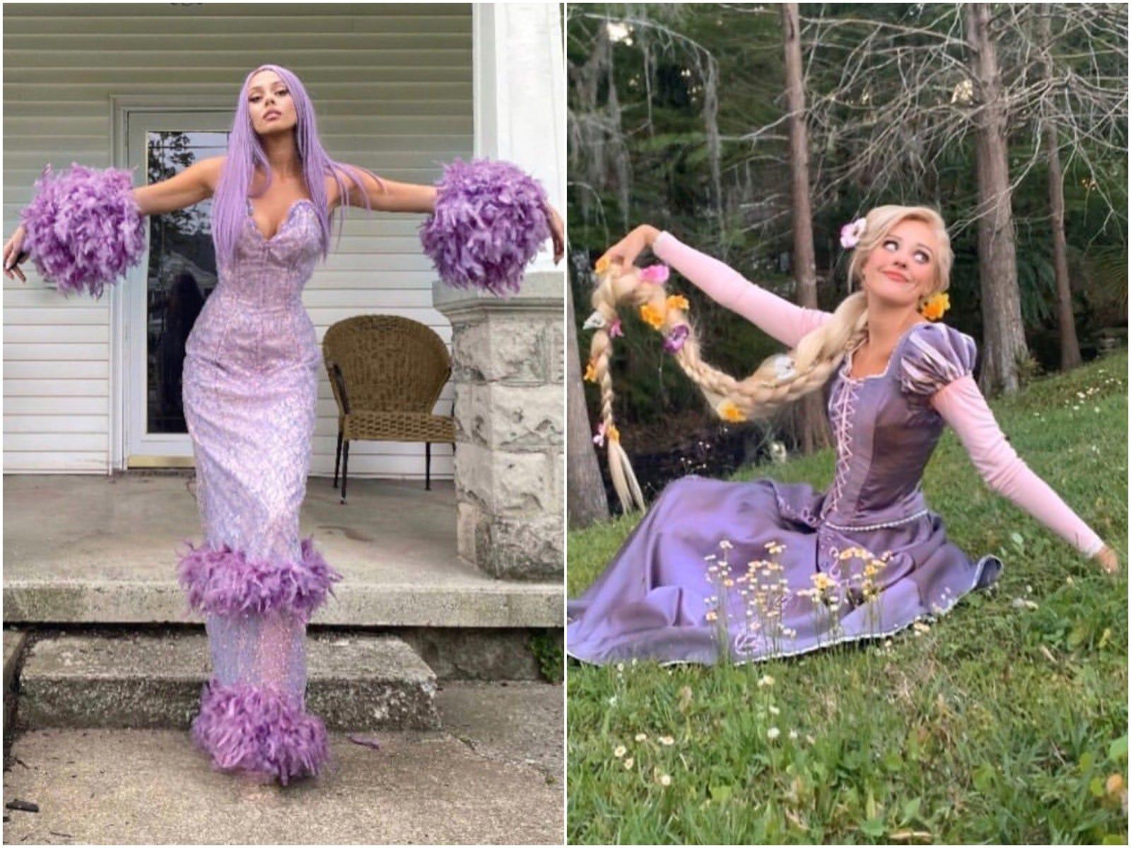 A Youtuber Turns Thrift Store Clothes Into Disney Princess Gowns